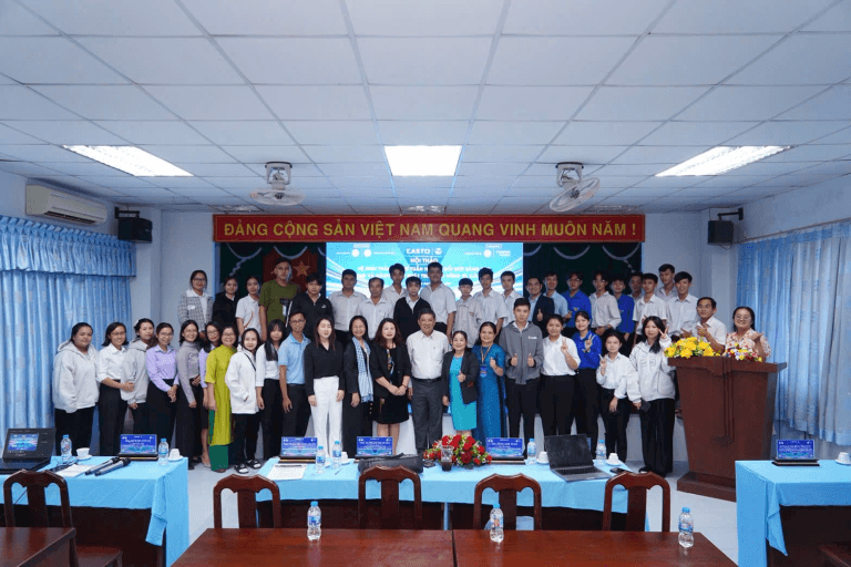 hình 5. Đại diện các doanh nghiệp tại hội thảo của tuần lễ castid cần thơ 2025